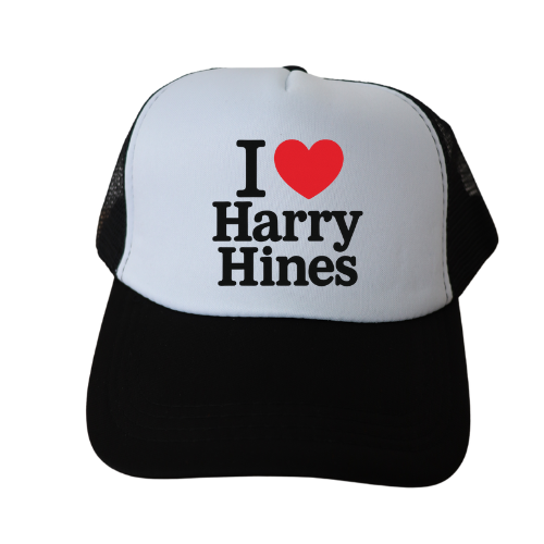 I LOVE HARRY HINES HAT WHITE